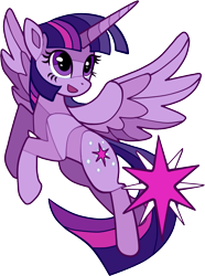 Size: 1126x1517 | Tagged: safe, artist:sunbusting, imported from derpibooru, twilight sparkle, alicorn, pony, cutie mark, female, mare, open mouth, simple background, solo, spread wings, stained glass, transparent background, twilight sparkle (alicorn), wings