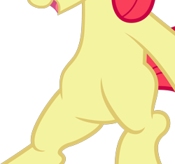 Size: 2852x2672 | Tagged: safe, artist:floppychiptunes, edit, imported from derpibooru, vector edit, apple bloom, pony, the show stoppers, belly, bipedal, cropped, featureless crotch, female, high res, pictures of bellies, simple background, solo, transparent background, vector