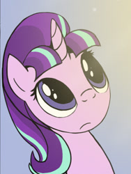 Size: 387x516 | Tagged: safe, artist:zoarvek, imported from derpibooru, starlight glimmer, pony, unicorn, bust, cropped, female, looking at something, mare, portrait, s5 starlight, solo