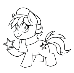 Size: 3017x2960 | Tagged: artist needed, source needed, safe, artist:supermeb90, imported from derpibooru, oc, oc only, oc:esperanta poneo, earth pony, pony, chibi, closed mouth, clothes, colt, commission, cute, esperanto, male, monochrome, solo