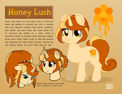 Size: 1625x1256 | Tagged: safe, artist:pixelbombpop, imported from derpibooru, oc, oc only, oc:honey lush, pony, unicorn, solo