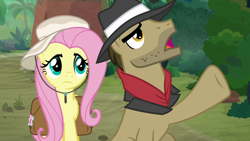 Size: 1920x1080 | Tagged: safe, imported from derpibooru, screencap, biff, fluttershy, daring doubt, henchmen, jungle