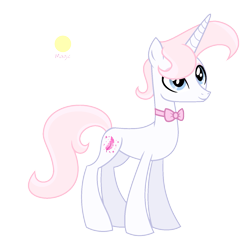 Size: 1433x1393 | Tagged: safe, artist:darbypop1, imported from derpibooru, oc, oc only, oc:feather dust, pony, unicorn, bowtie, male, simple background, solo, stallion, transparent background