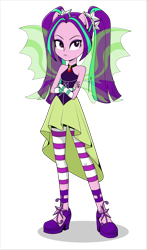 Size: 4313x7341 | Tagged: safe, artist:diilaycc, imported from derpibooru, aria blaze, equestria girls, digital art, female, simple background, sleeveless, solo, transparent background