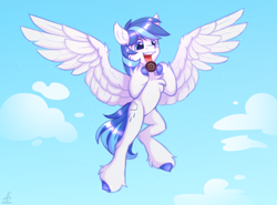 Size: 4422x3268 | Tagged: safe, artist:argigen, imported from derpibooru, oc, oc only, oc:rainey, pegasus, pony, male, not shining armor, rcf community, wings