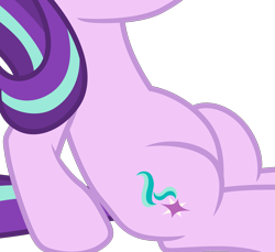 Size: 2791x2552 | Tagged: safe, artist:reginault, edit, imported from derpibooru, vector edit, starlight glimmer, pony, to where and back again, belly, cropped, female, high res, pictures of bellies, simple background, sitting, solo, transparent background, vector