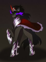 Size: 3000x4000 | Tagged: safe, artist:mysteriathealicorn, imported from derpibooru, king sombra, commission, commissioner:reversalmushroom