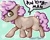 Size: 1280x1034 | Tagged: safe, artist:phishinaroundthesun, imported from derpibooru, oc, oc only, oc:cotton swirl, earth pony, pony, chat bubble, cotton candy, foal, simple background, solo