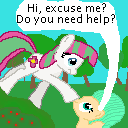 Size: 128x128 | Tagged: safe, artist:anonymous, imported from derpibooru, blossomforth, pony, art pack:marenheit 451, /mlp/, pixel art