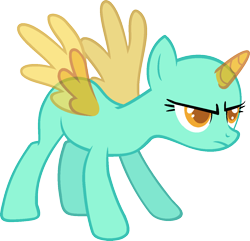 Size: 1286x1239 | Tagged: safe, artist:pegasski, imported from derpibooru, oc, oc only, alicorn, pony, wonderbolts academy, alicorn oc, bald, base, eyelashes, frown, horn, simple background, solo, transparent background, two toned wings, wings