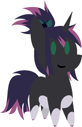 Size: 682x1052 | Tagged: safe, artist:epicacrylic, imported from derpibooru, oc, oc only, oc:blackberry hammer, pony, unicorn, helltaker, simple background, solo, transparent background