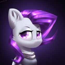 Size: 2400x2400 | Tagged: safe, artist:shido-tara, imported from derpibooru, oc, oc only, oc:morning glory (project horizons), pony, fallout equestria, fallout equestria: project horizons, black background, clothes, fanfic art, female, gradient background, high res, mare, simple background, solo