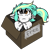 Size: 569x567 | Tagged: safe, artist:rokosmith26, imported from derpibooru, part of a set, oc, oc only, oc:rokosmith, pegasus, pony, box, chibi, colored, cute, eye clipping through hair, female, floppy ears, heterochromia, looking at you, mare, puppy dog eyes, roko's box ponies, simple background, solo, stripes, text, transparent background, tribal markings, weapons-grade cute