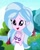 Size: 850x1050 | Tagged: safe, artist:rjp.rammy, imported from derpibooru, silverstream, equestria girls, blue hair, bracelet, clothes, cute, diastreamies, dress, equestria girls-ified, female, jewelry, outdoors, solo, tree