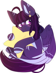 Size: 1781x2319 | Tagged: safe, artist:mxnxii, imported from derpibooru, oc, oc only, pegasus, pony, female, simple background, solo, stars, transparent background