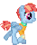 Size: 70x86 | Tagged: safe, artist:botchan-mlp, imported from derpibooru, windy whistles, pegasus, pony, animated, desktop ponies, female, pixel art, simple background, solo, sprite, transparent background, trotting