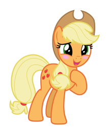 Size: 6093x7000 | Tagged: safe, artist:estories, imported from derpibooru, applejack, earth pony, pony, absurd resolution, applejack's hat, cowboy hat, cute, female, hat, hoof on chest, jackabetes, mare, raised hoof, simple background, solo, stetson, transparent background, vector