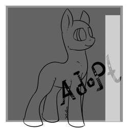 Size: 894x894 | Tagged: safe, artist:intfighter, imported from derpibooru, oc, oc only, earth pony, pony, .psd available, bald, base, earth pony oc, smiiling, smiling, solo