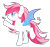 Size: 1839x1724 | Tagged: safe, artist:lazuli, artist:mint-light, imported from derpibooru, oc, oc only, bat pony, pony, bat pony oc, bat wings, commission, eyelashes, raised hoof, simple background, slit eyes, slit pupils, solo, transparent background, underhoof, wings, ych result