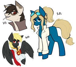 Size: 2031x1769 | Tagged: safe, artist:earthpone, imported from derpibooru, oc, oc only, earth pony, pegasus, pony