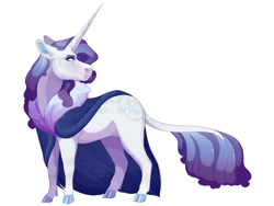 Size: 2400x1800 | Tagged: safe, artist:uunicornicc, imported from derpibooru, rarity, pony, the last problem, coat markings, dappled, female, implied lesbian, implied rarijack, implied shipping, older, simple background, solo, story included, white background