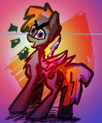 Size: 1024x1229 | Tagged: safe, artist:hyper dash, imported from derpibooru, oc, oc only, oc:hyper dash, pony, solo