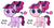 Size: 2071x1080 | Tagged: safe, artist:cailene, imported from derpibooru, pinkie pie, twilight sparkle, oc, oc only, oc:study party, pony, female, lesbian, magical lesbian spawn, next generation, offspring, parent:pinkie pie, parent:twilight sparkle, parents:twinkie, pencil behind ear, shipping, simple background, solo, twinkie, white background