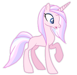 Size: 1144x1119 | Tagged: safe, artist:twinklecometyt, imported from derpibooru, oc, oc:clear sky, pony, unicorn, female, magical lesbian spawn, mare, offspring, parent:fleur-de-lis, simple background, transparent background