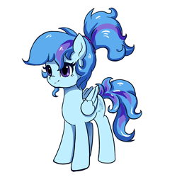 Size: 600x600 | Tagged: safe, imported from derpibooru, oc, oc only, oc:hope iris, oc:ma lan hua, oc:马兰花, pony, mascot, simple background, skyblue ribbon, solo, transparent background