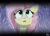 Size: 2338x1700 | Tagged: safe, artist:lennondash, imported from derpibooru, fluttershy, pony, bust, female, front view, full face view, looking up, mare, open mouth, outdoors, rain, solo, wet, wet mane