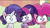 Size: 1920x1080 | Tagged: safe, imported from derpibooru, screencap, pinkie pie, rarity, twilight sparkle, alicorn, earth pony, pony, my little pony: pony life, spoiler:pony life s01e29, alicornified, animation error, female, g4.5, looking at something, mare, race swap, raricorn, shrunken pupils, sitting, sugarcube corner, treehouse logo, twilight sparkle (alicorn), wings, zound off
