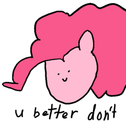 Size: 801x818 | Tagged: safe, artist:2merr, pinkie pie, earth pony, pony, /mlp/, 4chan, :), female, mare, reaction image, smiley face, smiling, solo, stylistic suck, white background