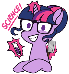 Size: 1883x2000 | Tagged: safe, artist:taytinabelle, imported from derpibooru, sci-twi, twilight sparkle, pony, unicorn, equestria girls, bust, cleaver, creepy, creepy smile, equestria girls ponified, eye twitch, female, glasses, grin, hair bun, looking at you, mad scientist, magic, mare, meat cleaver, ponified, simple background, smiling, solo, test tube, text, transparent background, unicorn sci-twi