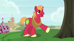 Size: 1920x1080 | Tagged: safe, imported from derpibooru, screencap, big macintosh, pony, the big mac question, male, solo