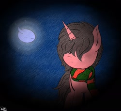 Size: 2190x2009 | Tagged: safe, artist:drawalaverr, derpibooru exclusive, imported from derpibooru, oc, oc only, oc:shiny rose, pony, unicorn, dark background, female, mare, smiling, solo