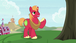 Size: 1920x1080 | Tagged: safe, imported from derpibooru, screencap, big macintosh, pony, the big mac question, male, solo