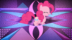 Size: 3840x2160 | Tagged: safe, artist:laszlvfx, artist:sakatagintoki117, edit, imported from derpibooru, pinkie pie, pony, cute, diapinkes, female, solo, wallpaper, wallpaper edit