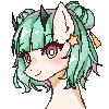 Size: 100x100 | Tagged: safe, artist:kawurin, imported from derpibooru, oc, oc only, oc:yuna, pony, bust, icon, original character do not steal, pixel art, shade, simple background, solo, transparent background