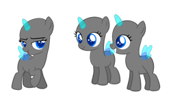 Size: 1920x1080 | Tagged: safe, artist:intfighter, imported from derpibooru, oc, oc only, alicorn, pony, alicorn oc, bald, base, bedroom eyes, female, filly, horn, raised hoof, simple background, smiling, solo, transparent background, wings