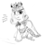 Size: 1500x1500 | Tagged: safe, artist:huffylime, imported from derpibooru, princess platinum, rarity, pony, unicorn, cape, clothes, crown, dirty, female, hooves, jewelry, monochrome, muddy hooves, regalia, sketch, solo