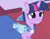 Size: 1878x1457 | Tagged: safe, imported from derpibooru, screencap, twilight sparkle, pony, unicorn, season 1, the best night ever, clothes, cropped, dress, female, gala dress, mare, solo, unicorn twilight