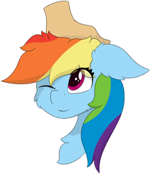 Size: 5630x6483 | Tagged: safe, artist:skylarpalette, imported from derpibooru, rainbow dash, human, pegasus, pony, absurd resolution, bust, cheek fluff, chest fluff, commission, cute, dashabetes, disembodied hand, ear fluff, ears, female, floppy ears, hand, happy, head pat, looking up, mare, multicolored hair, pat, pink eyes, rainbow hair, ruffled hair, simple background, simple shading, smiling, solo focus, transparent background, wings