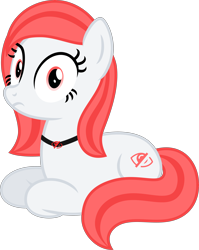 Size: 4000x5033 | Tagged: safe, artist:melisareb, derpibooru exclusive, imported from derpibooru, oc, oc only, oc:hide image, earth pony, pony, derpibooru, absurd resolution, derpibooru ponified, female, looking at you, lying, mare, meta, ponified, ponyloaf, prone, show accurate, shrunken pupils, simple background, sitting, solo, transparent background, vector, wat