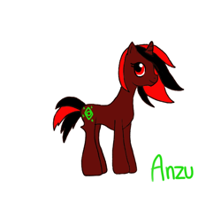 Size: 600x550 | Tagged: safe, artist:matrioshkka, imported from derpibooru, oc, oc only, oc:anzu, pony, unicorn, female, horn, mare, simple background, solo, unicorn oc, white background