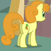 Size: 100x100 | Tagged: safe, imported from derpibooru, screencap, carrot top, golden harvest, earth pony, pony, pinkie pride, butt, cropped, female, goldenbutt, mare, picture for breezies, plot, solo