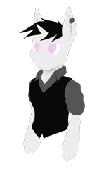 Size: 1080x1920 | Tagged: safe, artist:tiviyl, artist:tiviyl scratch, imported from derpibooru, oc, oc only, oc:tiviyl, oc:tiviyl scratch, pony, unicorn, piercing, simple background, solo, transparent background