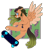 Size: 1700x1950 | Tagged: safe, artist:liefsong, imported from derpibooru, oc, oc:acid drop, pegasus, pony, bandage, bandaid on nose, blushing, bushy brows, cute, dreadlocks, female, mare, piercing, simple background, skateboard, thick eyebrows, transparent background, underhoof, wings