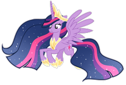 Size: 2089x1424 | Tagged: safe, artist:starstrucksentry, imported from derpibooru, twilight sparkle, alicorn, pony, the last problem, female, princess twilight 2.0, simple background, solo, transparent background, twilight sparkle (alicorn)