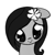 Size: 400x400 | Tagged: safe, artist:nimaru, imported from derpibooru, oc, oc only, oc:luau, earth pony, pony, female, floppy ears, flower, flower in hair, mare, monochrome, solo