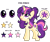 Size: 1019x865 | Tagged: safe, artist:starstrucksentry, imported from derpibooru, oc, oc only, oc:star sparkle, pony, unicorn, female, mare, offspring, parent:flash sentry, parent:twilight sparkle, parents:flashlight, reference sheet, simple background, solo, transparent background